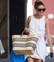 Olivia Palermo carrying our Caracas Tote