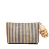 Esme Clutch in Dove on White Background