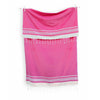 Pink colored turkish towel