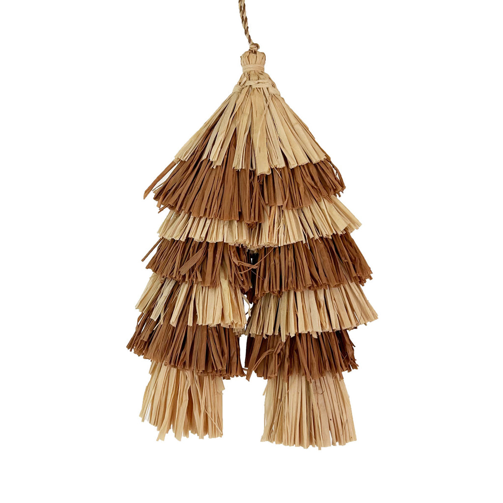 Raffia tassel for Callie Sand Natural.