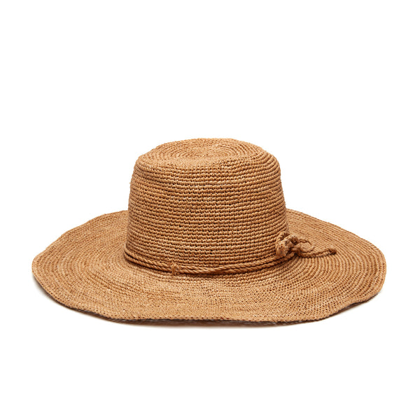 Grace hat in Sand on white background