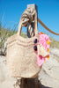 Gianna tote on a hook with a scarf and sunglasses