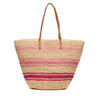 Mira tote in Pink on white background