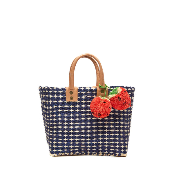 Petite Hadley in Navy on white background