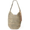 Augusta Tote in Mixed Dove Natural on white background