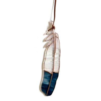 Stained Glass “Atsos”  Feather from Colin Adrian