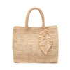 Ravenna Tote in Natural on white background