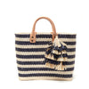 Sahara tote in Navy on white background