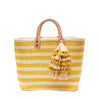 Sahara tote in Sunflower on white background