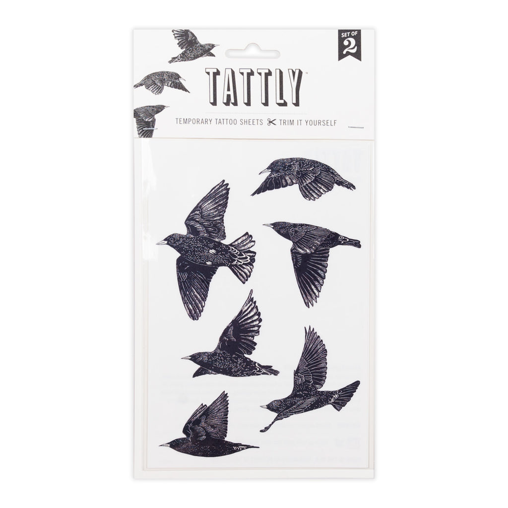 Package for Tattly Starling tattoos