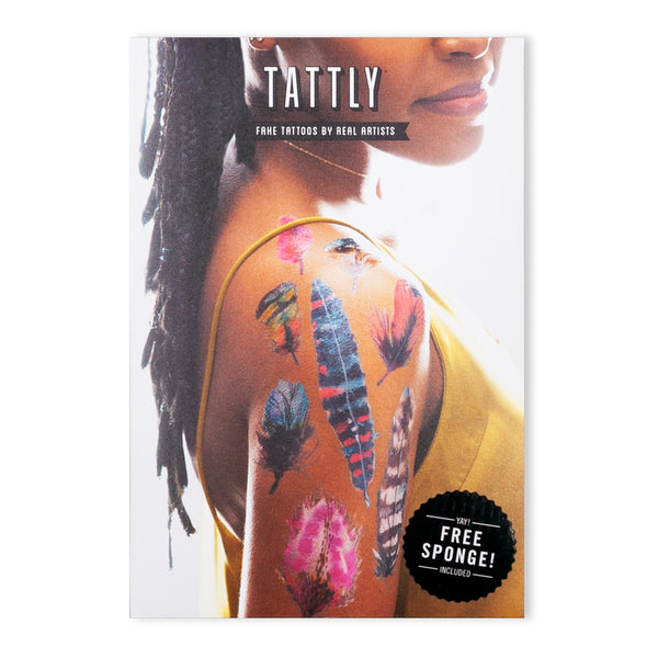 Package for Tattly feather tattoos
